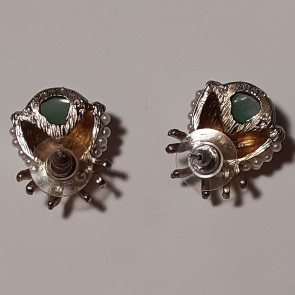 Insect Earrings Pierced Stud 1" - Picture 2 of 2